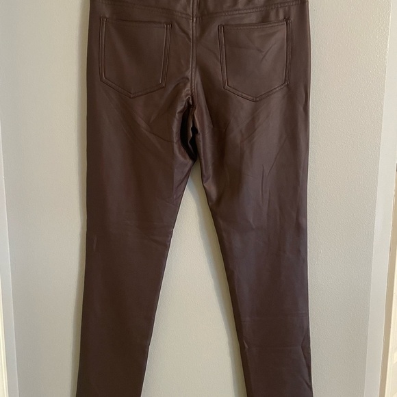 Love Tree Brown Faux Leather Sleek Fitted Silhouette - Picture 2 of 6